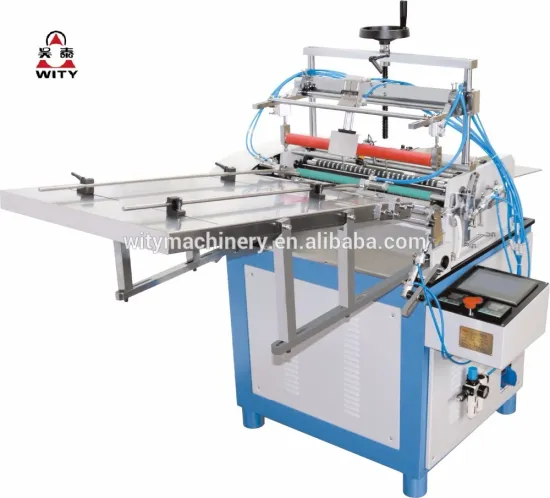High Speed Automatic Hot Melt Glue Paper Tube Core Labeling Wrapping Machine