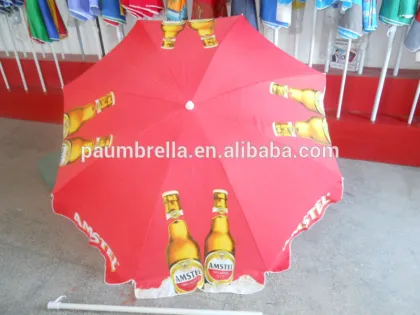 Parasol umbrella company beer umbrella advertise sun umbrella
