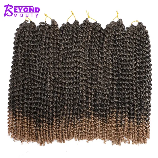 Passion Spring Twists Hair Synthetic Crochet Hair Extensions Passion Pre Twisted Hair Ombre Crochet Braids Fluffy Kinky Twist