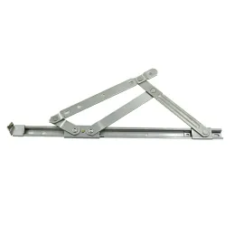 Window hinge U-shaped groove