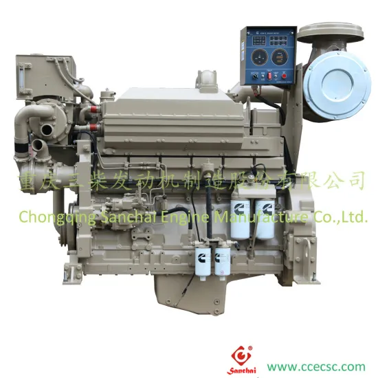 Factory Price Of Water Cooling KTA19 Marine Diesel Engines