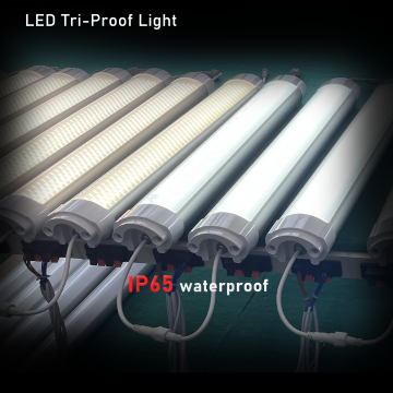 Wasserdichtes IP65 Linkbares Aluminiumprofil lineare LED-Tri-Proof-Leuchte