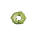 DIY Ceramic Beads Green Irregularity Beads 8MM