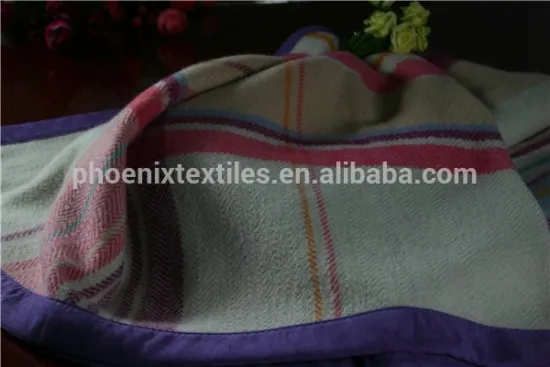 high quality Australia handmade 100% virgin wool blanket