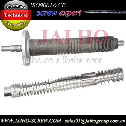 HDPE Blow Molding Machine Screw Barrel / Single blow molding screw and barrel / High Speed Single Screw barrel