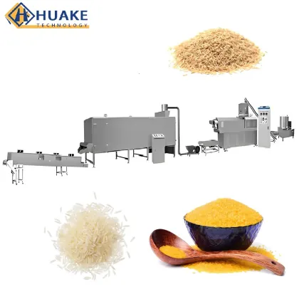 Golden Rice Production Line: Fortified Rice Making Machine & Instant Rice Extruder
