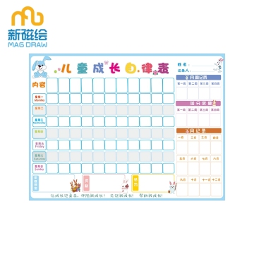 Kid Emoji Magnet Sticker Reward Chart