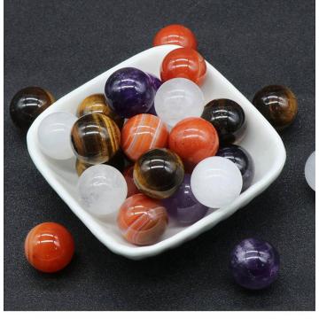 18MM Chakra Gemstone Balls Stress Relief Home Decoration