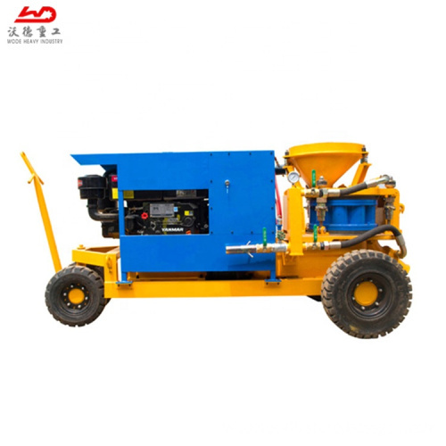 WSZ3000D Wet Concrete Shotcrete Gunite Machine for Tunnel Building - 5m3/h Capacity for Sale