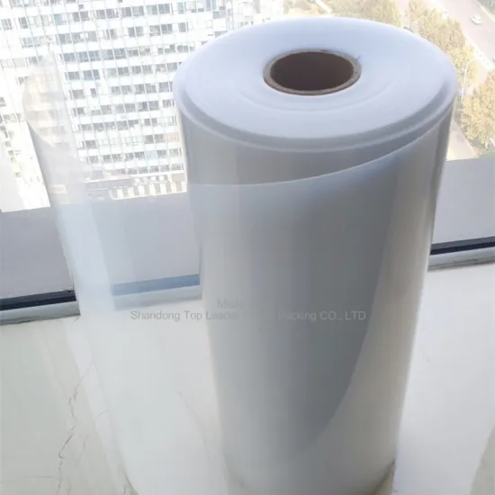 transparent pp sheet with good strength on both sides