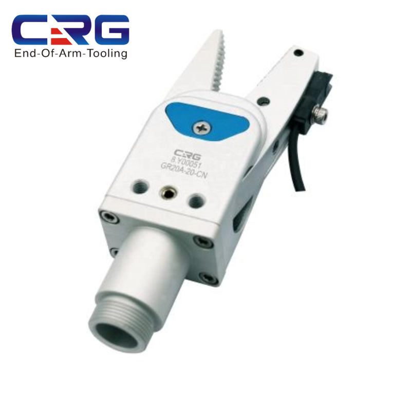 Pneumatic Air Grip Aluminum Frame Sprue Gripper for EOAT - GR20A-20-CN