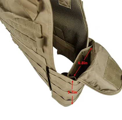 Classic Coyote 600D Polyester Tactical Vest for Shooting Training