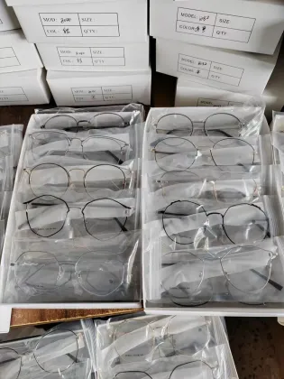 Vintage Stock Clearance Metal Cateye Prescription Glasses