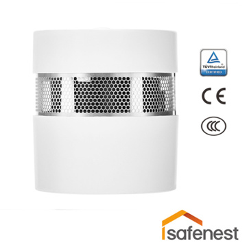 Wireless smoke detector with high sensitivity