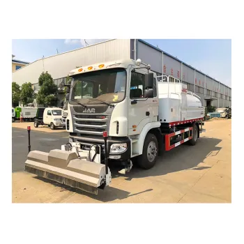 9000L street high pressure cleaning truck