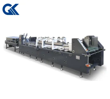Automatic Box Gluing and Folding Machine for Cake Boxes