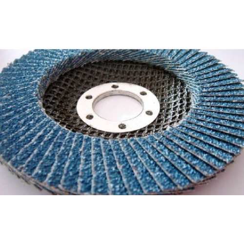 Disco de flange de moagem de metal com óxido de zircônio azul