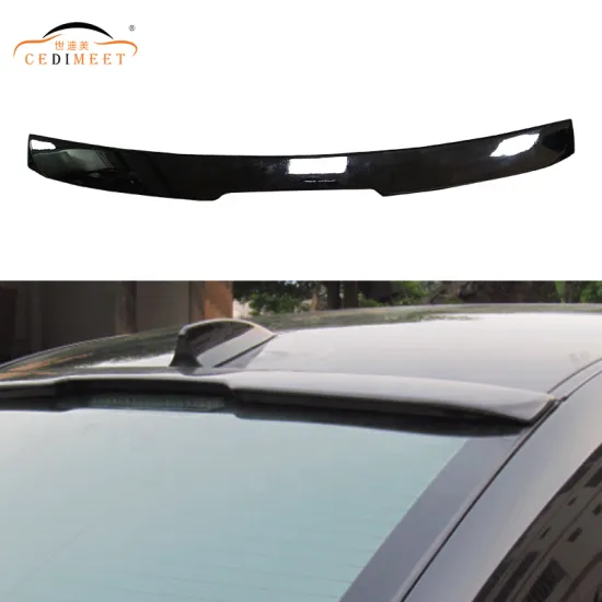 Black ABS Factory Auto Car Accessories Rear Tail Trunk Wing Spoiler Lip for BMW E13
