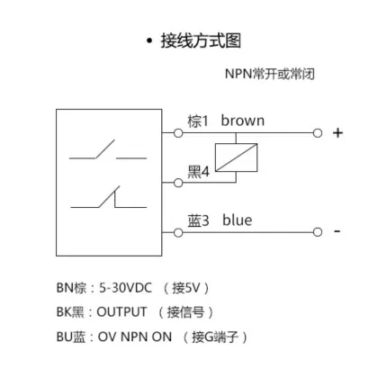 Engraving Machine Metal Induction Limit Switch SN04-N: Laser Induction Limiter and Proximity Switch for Mechanical Stroke Control