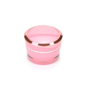 15g 30g 50g face cream plastic acrylic empty bowl shape cosmetic jars with lids