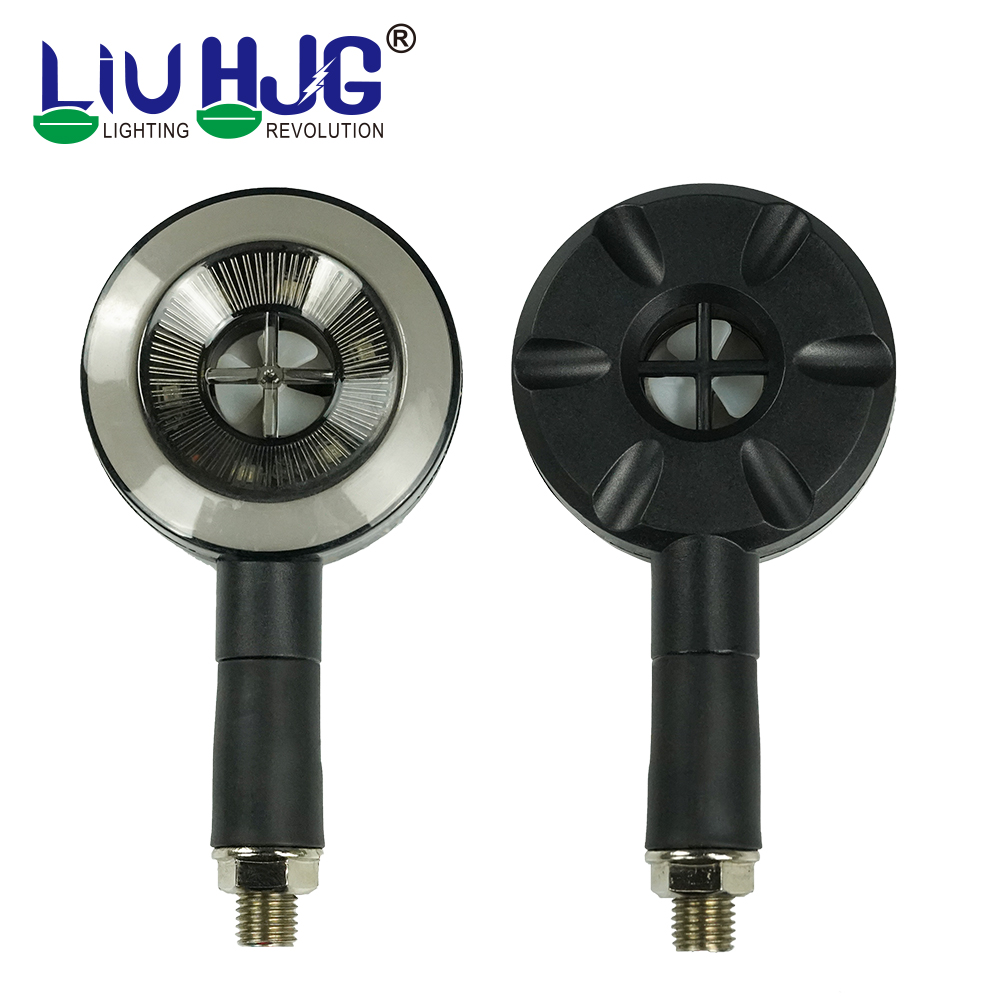 Motorcycle turn signals light