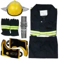 مكافحة الحرائق المنتجات المطاطية العازلة أحذية رجل الإطفاء