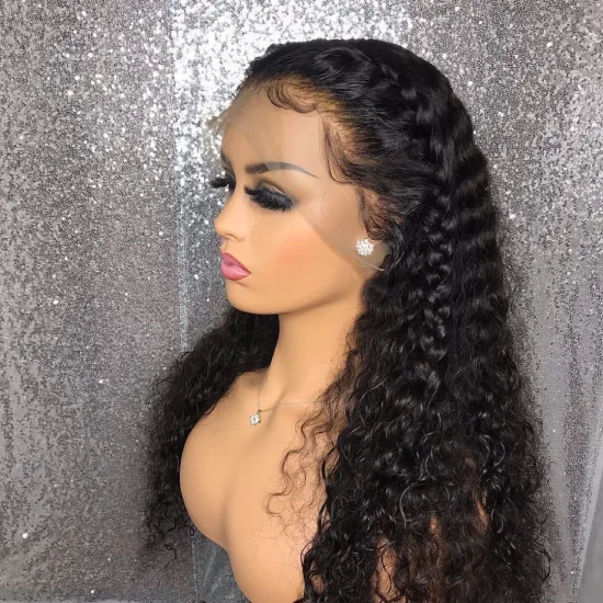 Yeswigs Afro Kinky Curly Hd Full Lace Front Wig Brazilian Virgin Human Hair Transparent Lace Frontal Closure Wig Pre Plucked