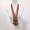 Natural Lopa Seed Necklace W/Bodhi Beads