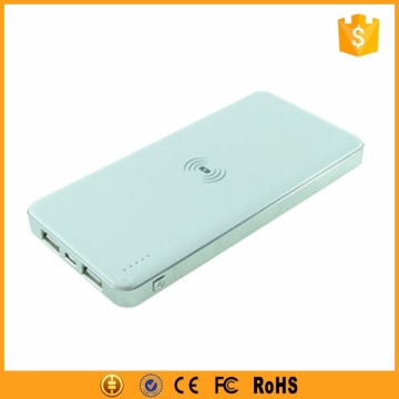Built-in battery wireless mobile charger 10000mah for cell phone