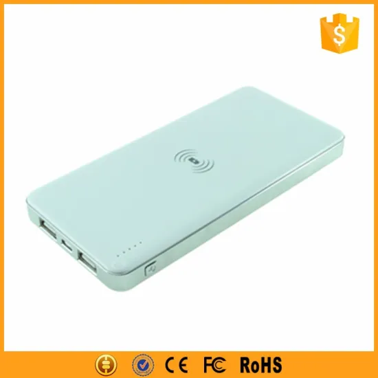 Built-in battery wireless mobile charger 10000mah for cell phone