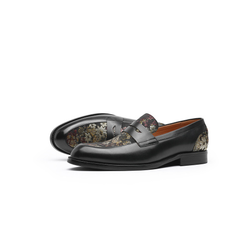 Hombres superiores de buey buey loafer zapato