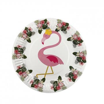 Party Paper Plate Flamengo