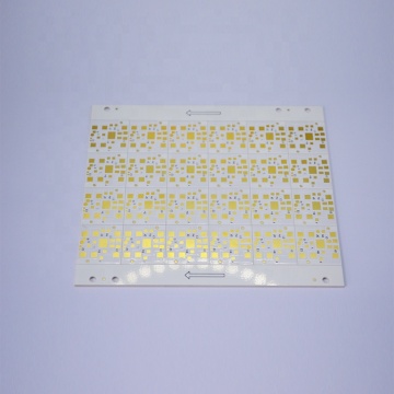 High Temperature Aluminum Nitride Alumina Ceramic Copper Clad PCB Substrate for Automotive Electronics