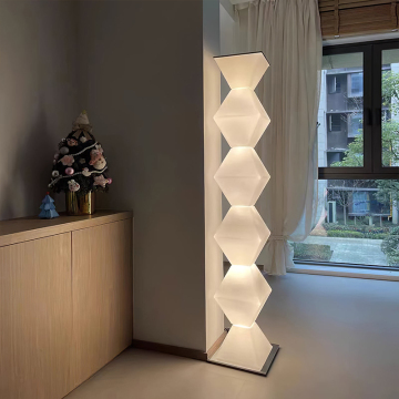 Eternity Column Floor Lamp: Luxury Lighting for Living Rooms and Bedrooms