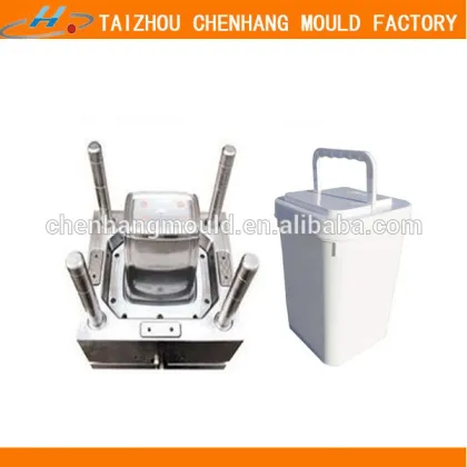 Plastic manufacturing hanging trash can mould