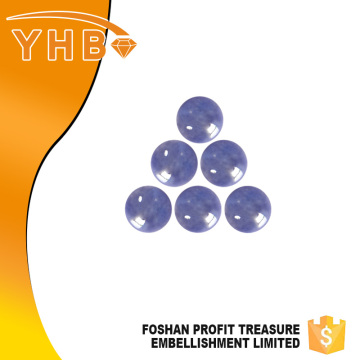 YHB factory supplies shinning natural raw Sapphire ceramic embroidery stone crystals for nail art