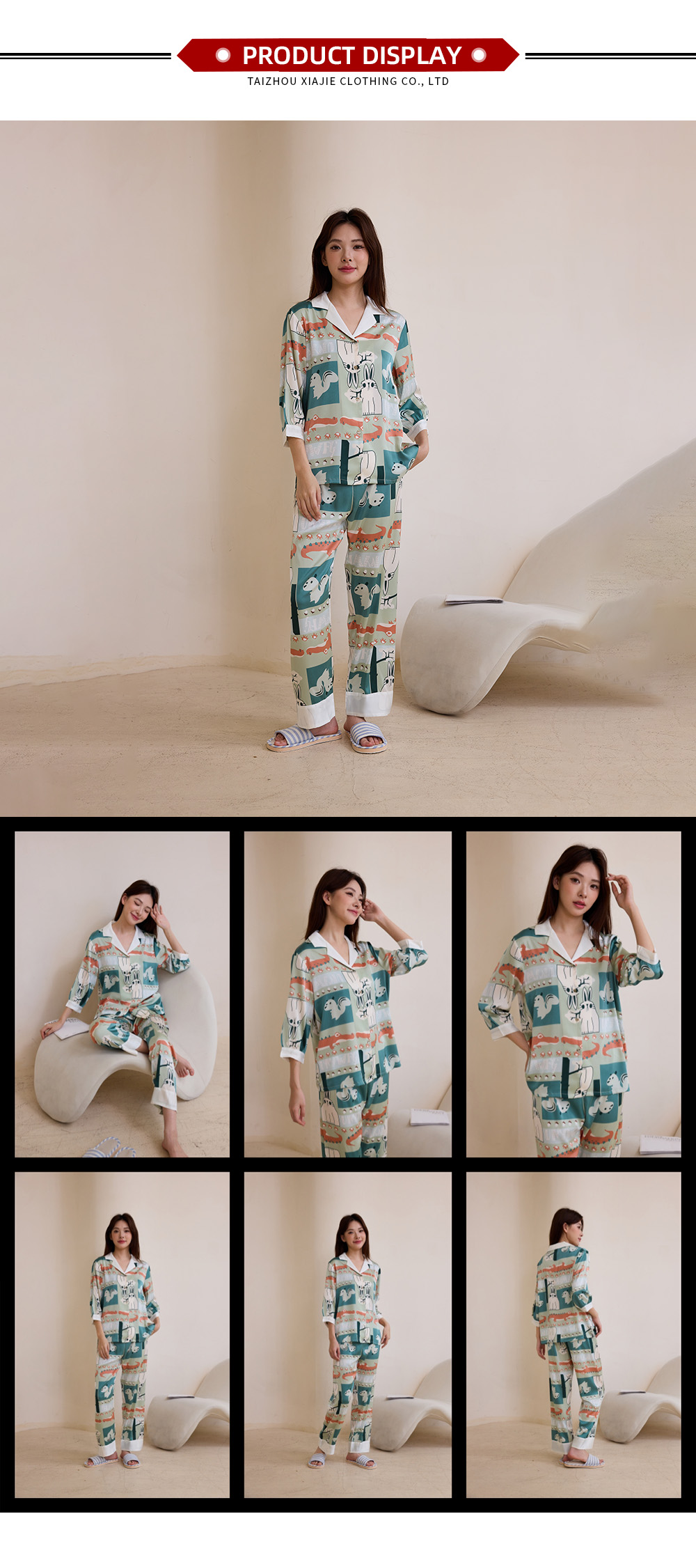 Long-sleeve Pajama Set2-25-X