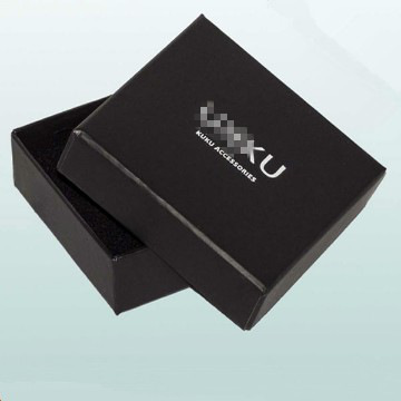 Wholesale custom black gift box with lid