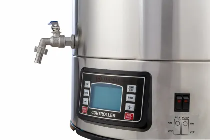 Durable Restaurant Beer Brewing Equipment: 304 Stainless Steel Fermenting Machinery