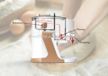 Factory Automatic Cheapest Noodle maker and pasta noodle make machine with multi-functional for home user