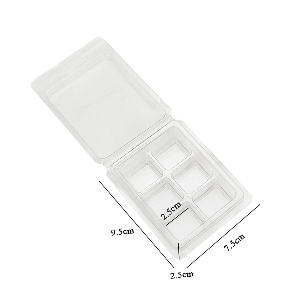 Custom Wholesale Wax Melt Clamshell Blister Box Packaging