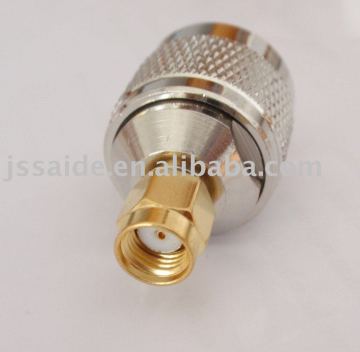 (959) N-RP-SMA-JJ male adapter connector