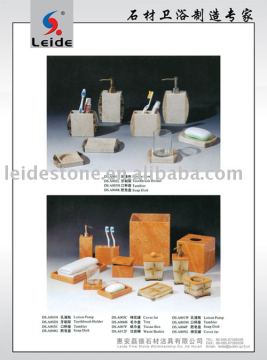 stone bathroom accessories