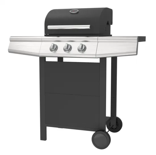 3 Burner Gas Grill Barbecue