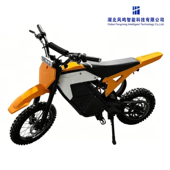 Yellow 1000W Off-Road Electric Dirt Bike