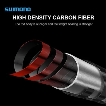 SHIMANO Majestic High Carbon Fiber Ultralight Fishing Rod with EVA Handle