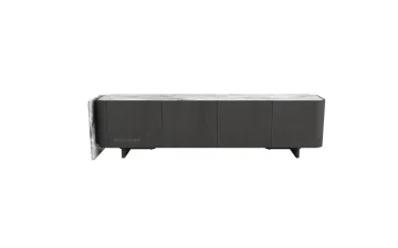 Marble top modern design TV stand with drawers