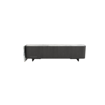 Marble Top Modern Design TV Stand z szufladami