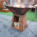 Unique Folding Products Corten Grill BBQ