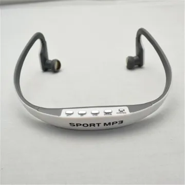 MP3 cheap rechargeable TF card FM wireless earphone